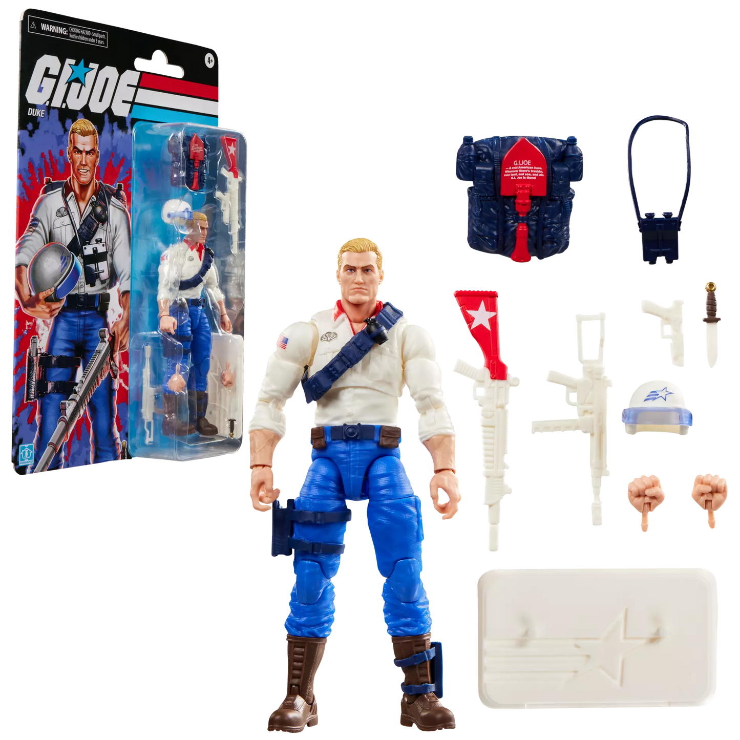 G.I. Joe Classified Series Retro Cardback USA Duke *Walmart Exclusive** America's 250th birthday!