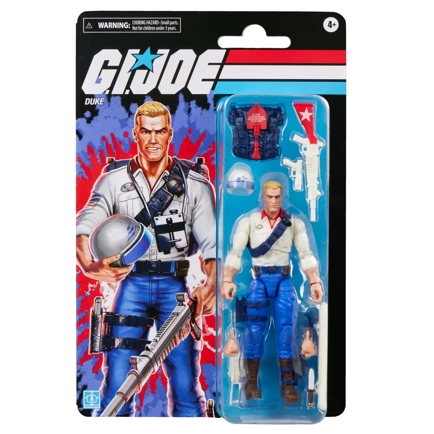 G.I. Joe Classified Series Retro Cardback USA Duke *Walmart Exclusive** America's 250th birthday!