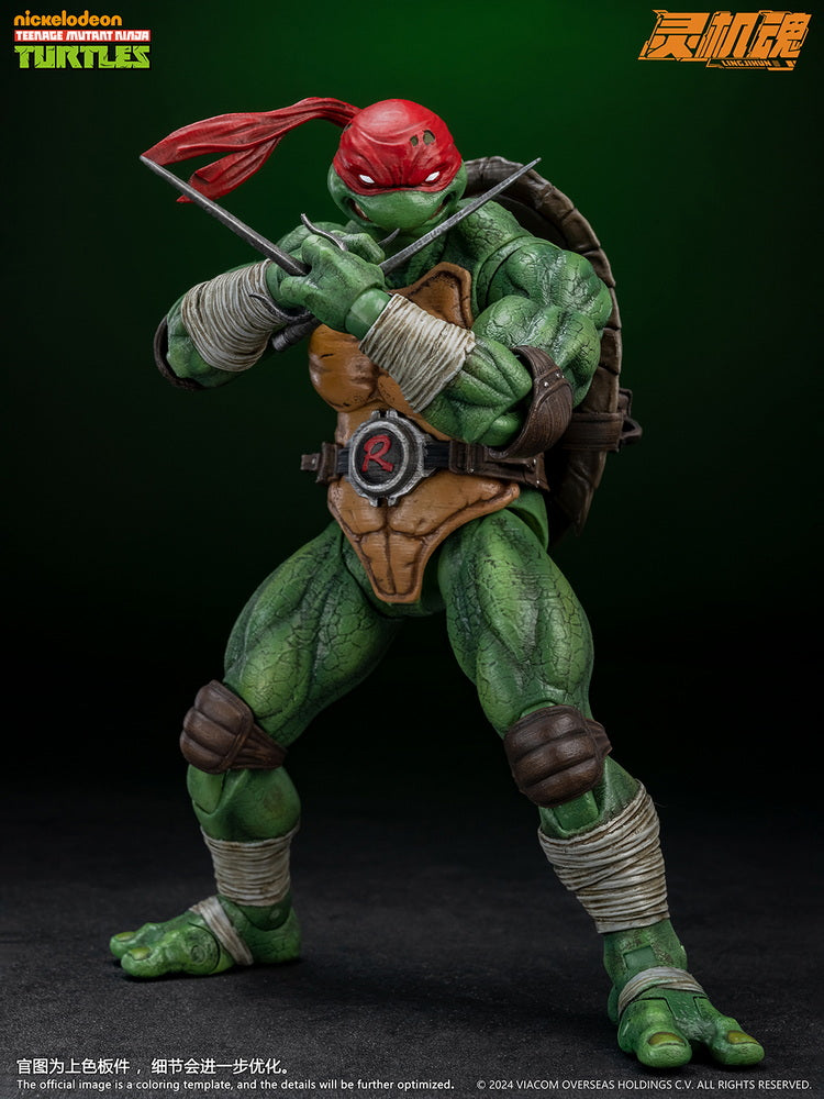 LINGJIHUN Ninja Turtles Series Raphael Action Figure