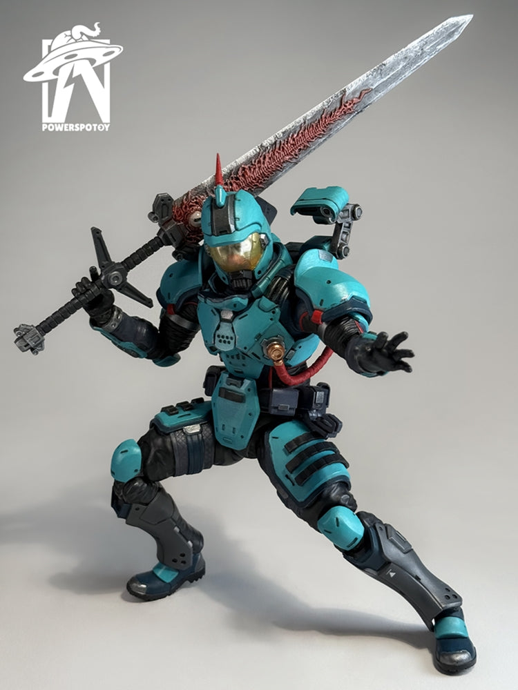 Powerspotoy 1/12 Xpedion Silver Lightning Special Operations Force Tactical Soldier