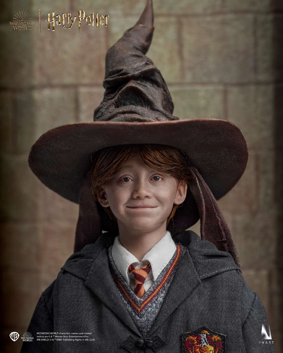 INART Harry Potter and the Philosopher's Stone -Ron Weasley 1/6 Collectible Figure Deluxe Version