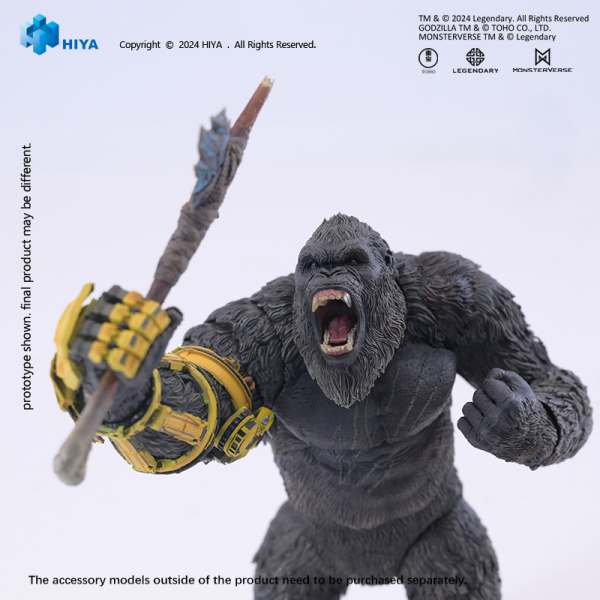 HIYA TOYS Exquisite Basic Series GODXILLA x KONG THE NEW EMPIRE Kong B.E.A.S.T. Glove Ver.