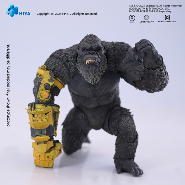 HIYA TOYS Exquisite Basic Series GODXILLA x KONG THE NEW EMPIRE Kong B.E.A.S.T. Glove Ver.