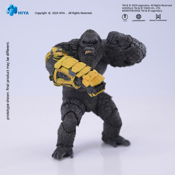 HIYA TOYS Exquisite Basic Series GODXILLA x KONG THE NEW EMPIRE Kong B.E.A.S.T. Glove Ver.