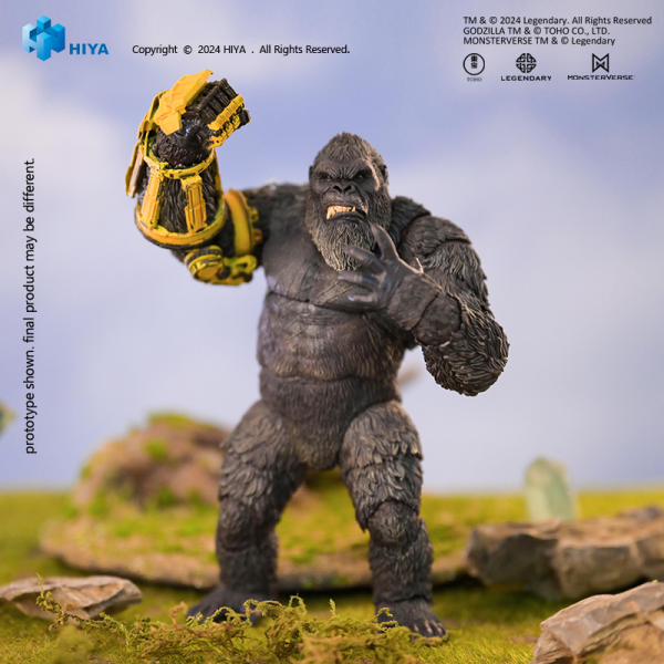 HIYA TOYS Exquisite Basic Series GODXILLA x KONG THE NEW EMPIRE Kong B.E.A.S.T. Glove Ver.