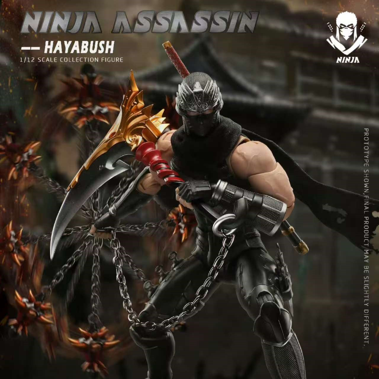 Brotoys LR010 1/12 Ninja Assassin - Hayabusa