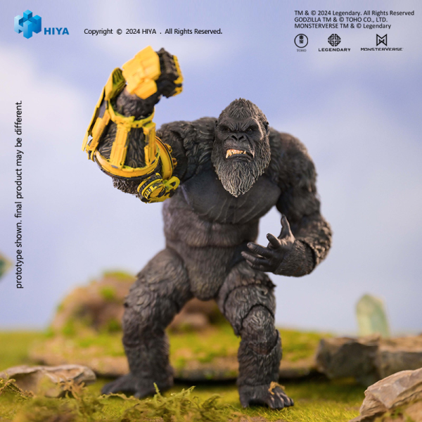 HIYA TOYS Exquisite Basic Series GODXILLA x KONG THE NEW EMPIRE Kong B.E.A.S.T. Glove Ver.