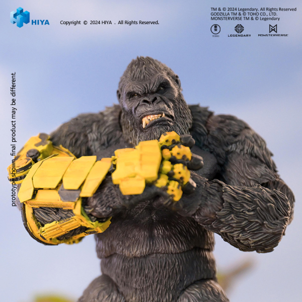 HIYA TOYS Exquisite Basic Series GODXILLA x KONG THE NEW EMPIRE Kong B.E.A.S.T. Glove Ver.