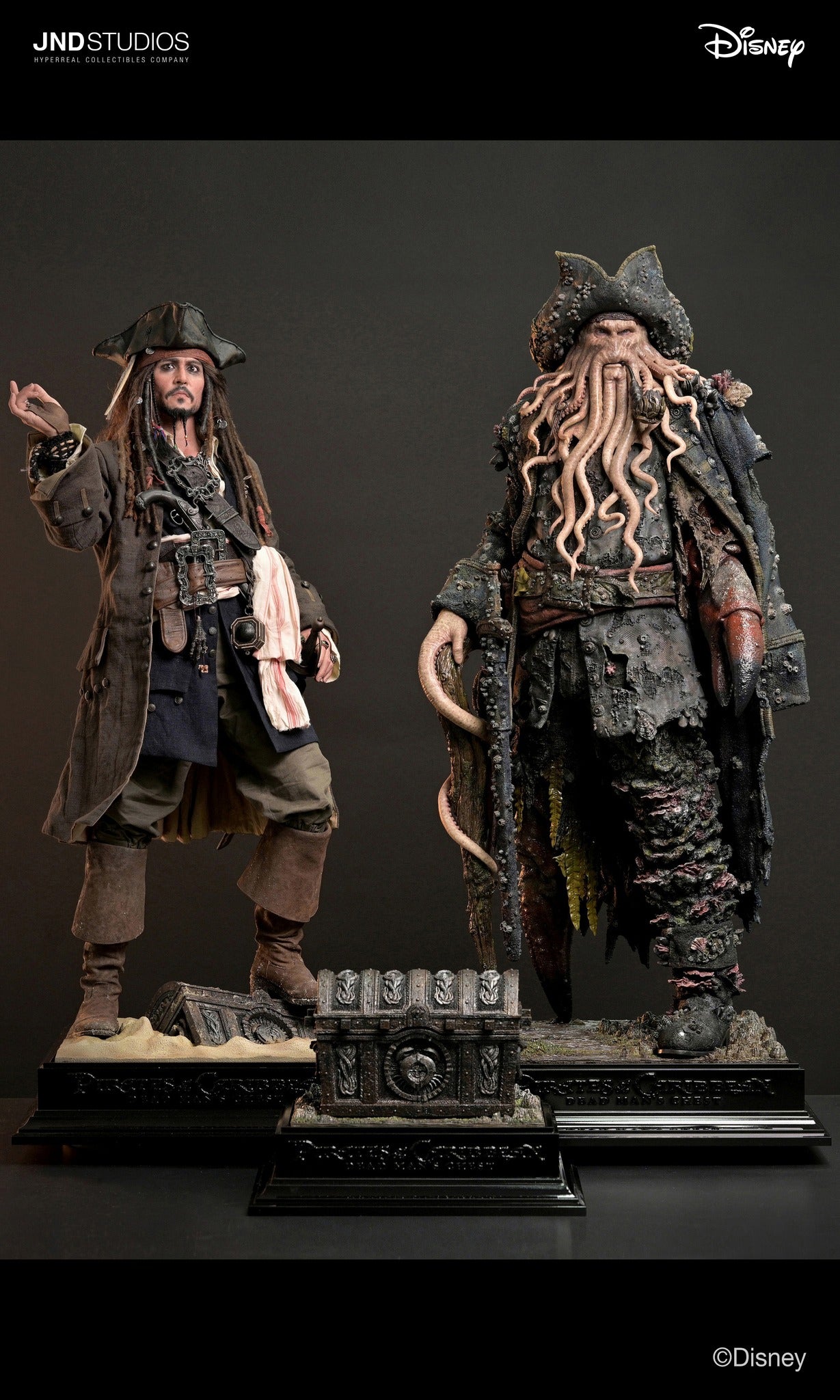 Jack Sparrow and Davy Jones