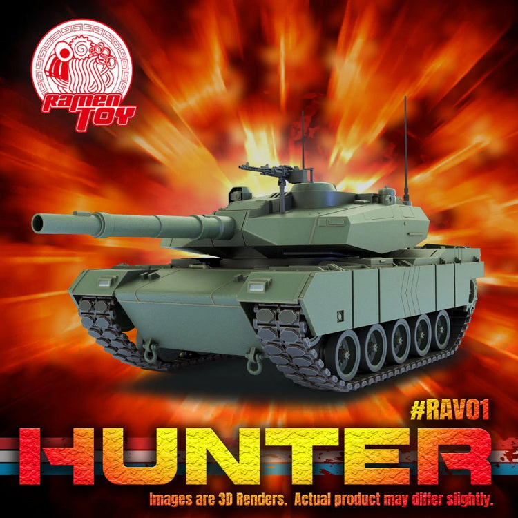 Ramen Toy RAV01 Ramen Armored Vehicles Hunter Tank