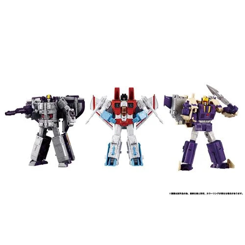 Transformers Takara Tomy Dramatic Capture Series Triple Takeover