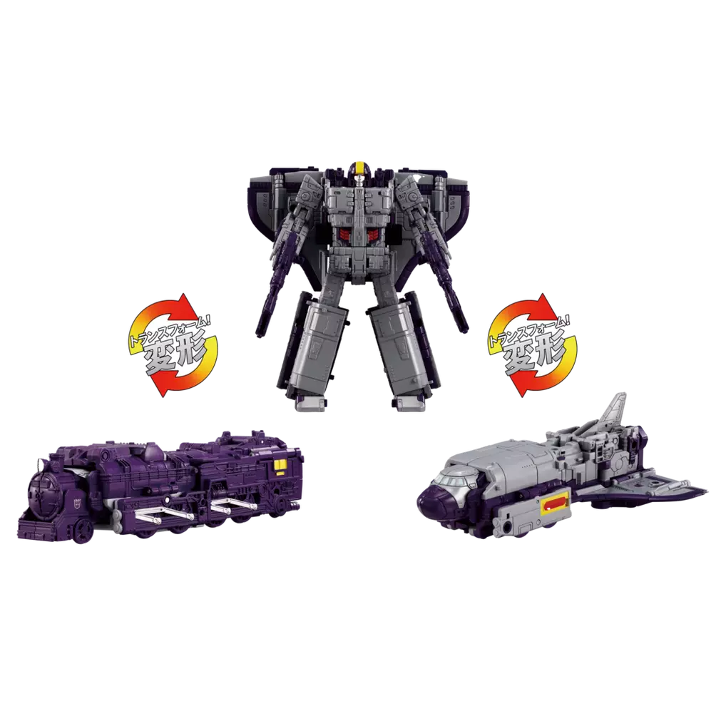 Transformers Takara Tomy Dramatic Capture Series Triple Takeover