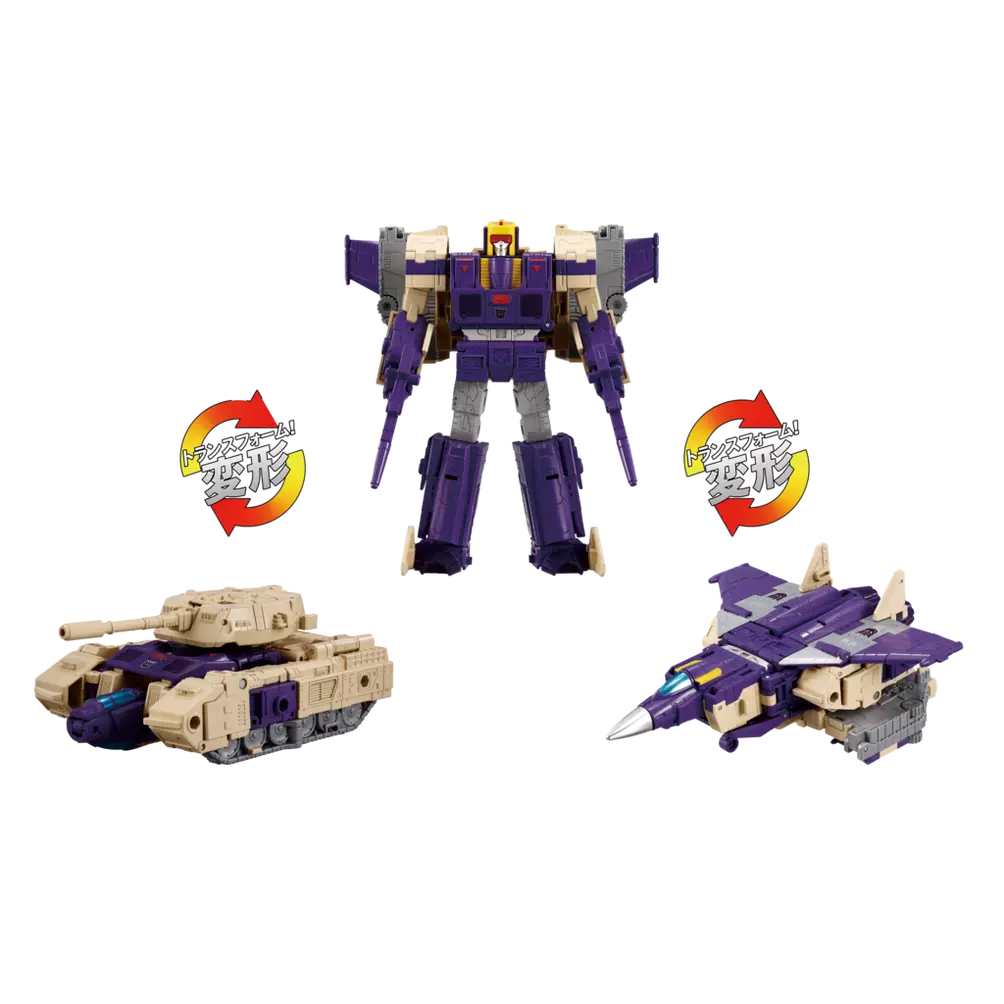 Transformers Takara Tomy Dramatic Capture Series Triple Takeover