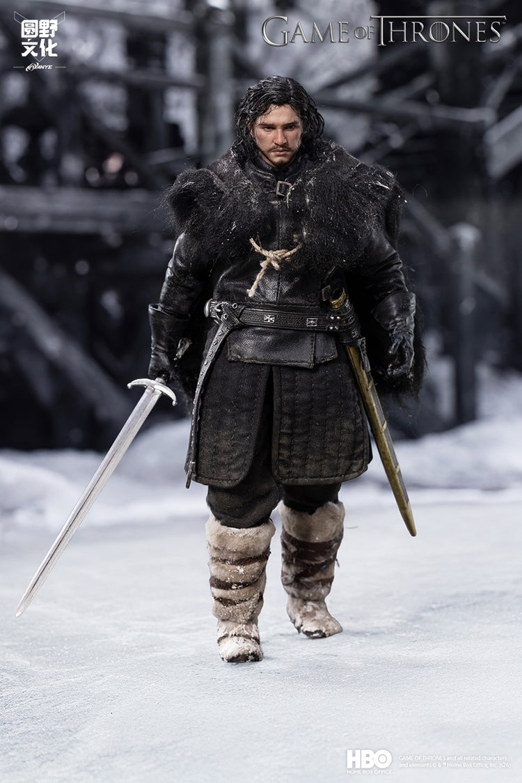 Yuanye Culture x Kong Lingge 1/12 Game of Thrones Jon Snow Deluxe Version
