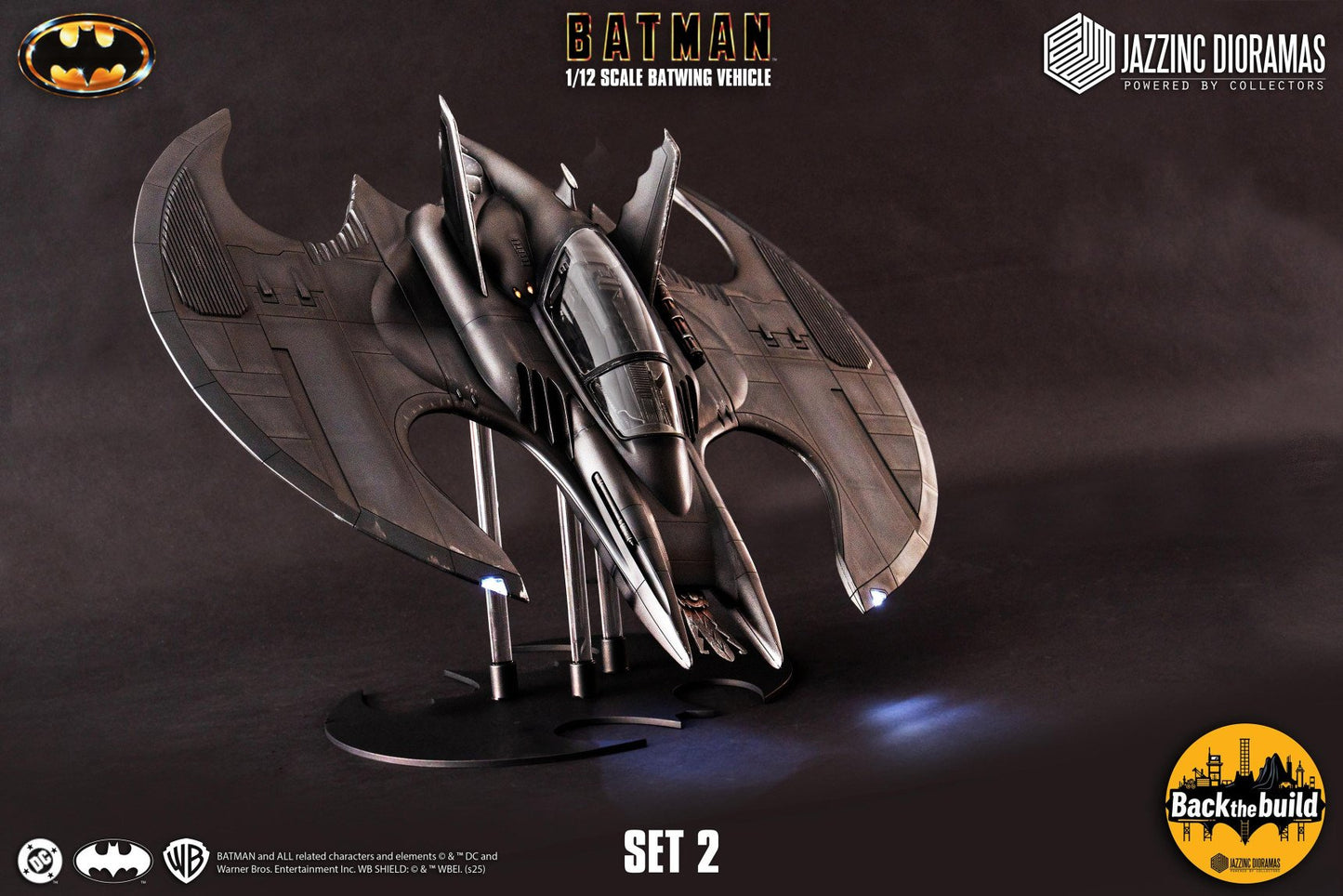 JAZZINC DIORAMAS 1/12 Scale 1989 Ultimate Batwing