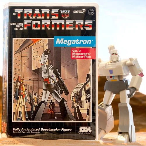 Transformers Deluxe Megatron (VHS Box) 7-Inch Action Figure