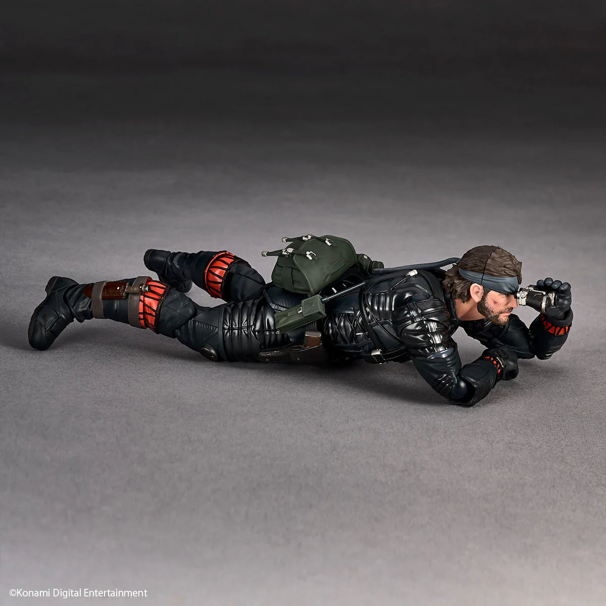 Revoltech Amazing Yamaguchi Naked Snake stealth suit version of Metal Gear Solid: Snake Eater