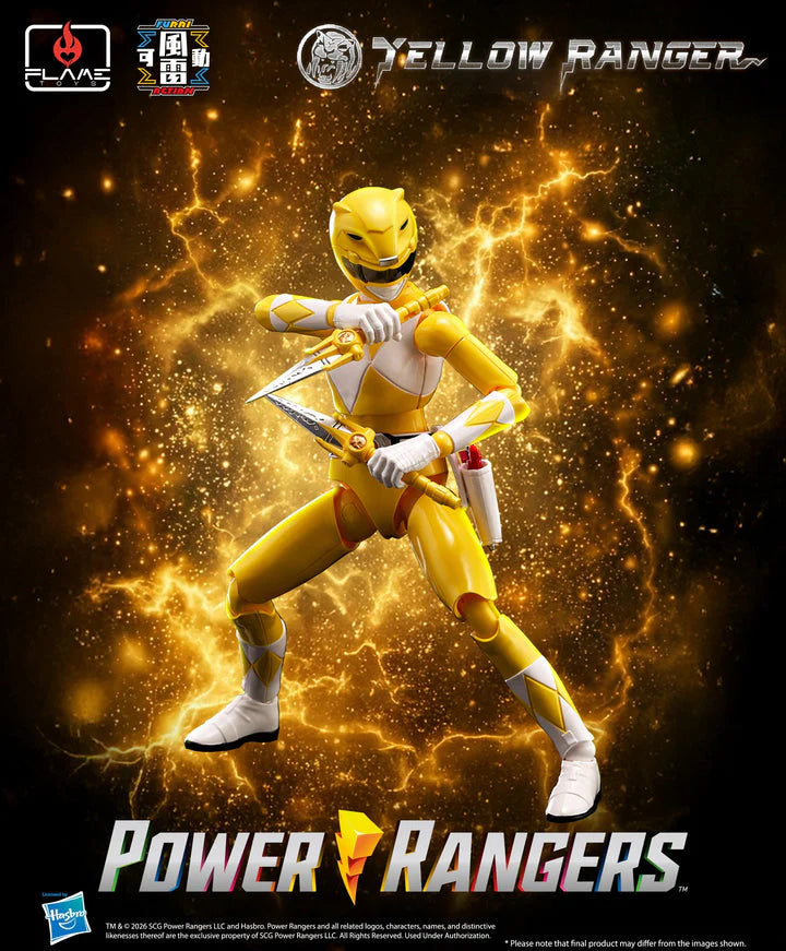 Furai Action Power Rangers - Yellow Ranger