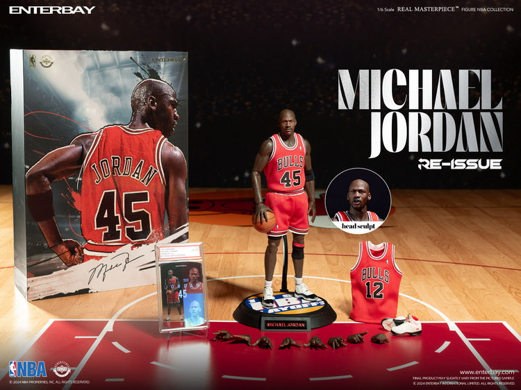 ENTERBAY 1/6 Real Masterpiece NBA Collection I’M BACK #45 Michael Jordan