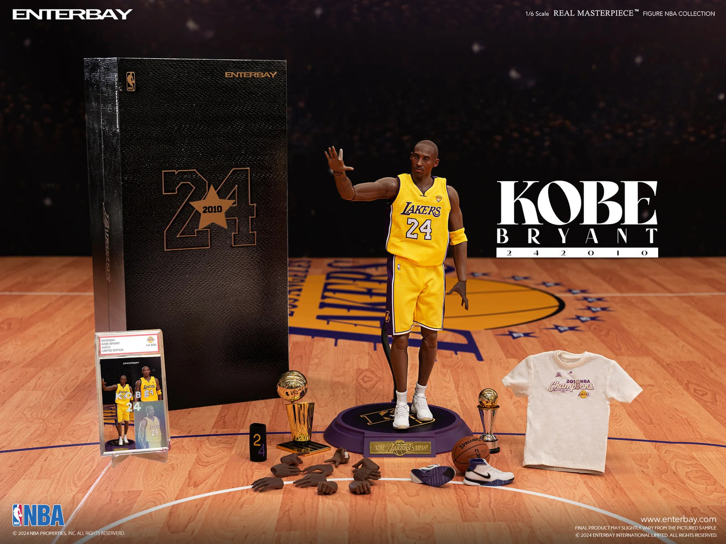 ENTERBAY 1/6 KOBE BRYANT LIMITED EDITION ACTION FIGURE