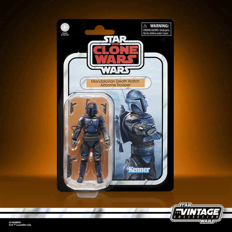 Star Wars The Vintage Collection - Death Watch Airborne Trooper - Clone Wars