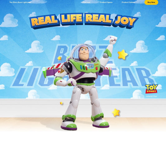 Robosen Toy Story Buzz Lightyear Robot English Version