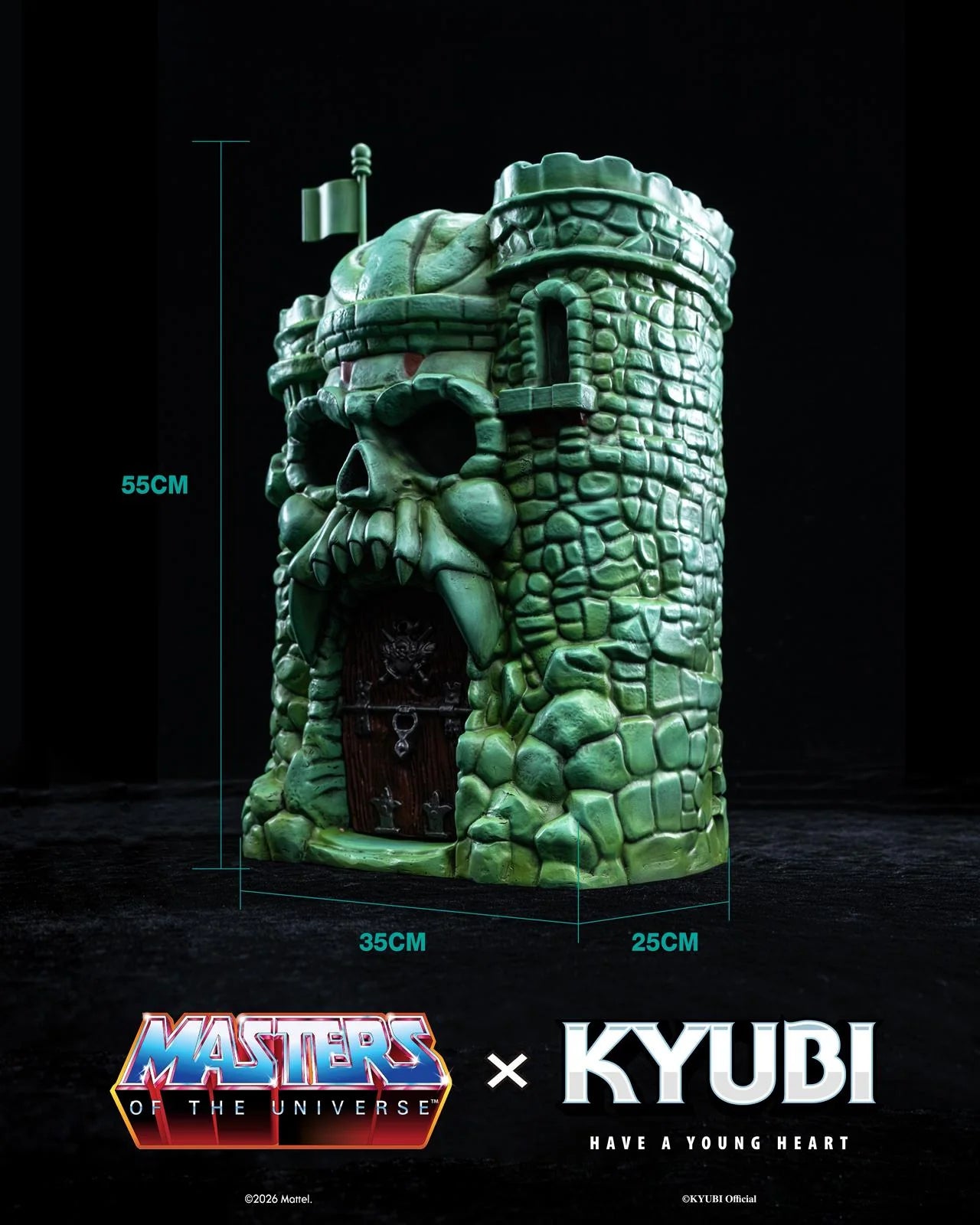 KYUBI x Masters of the Universe – Castle Grayskull