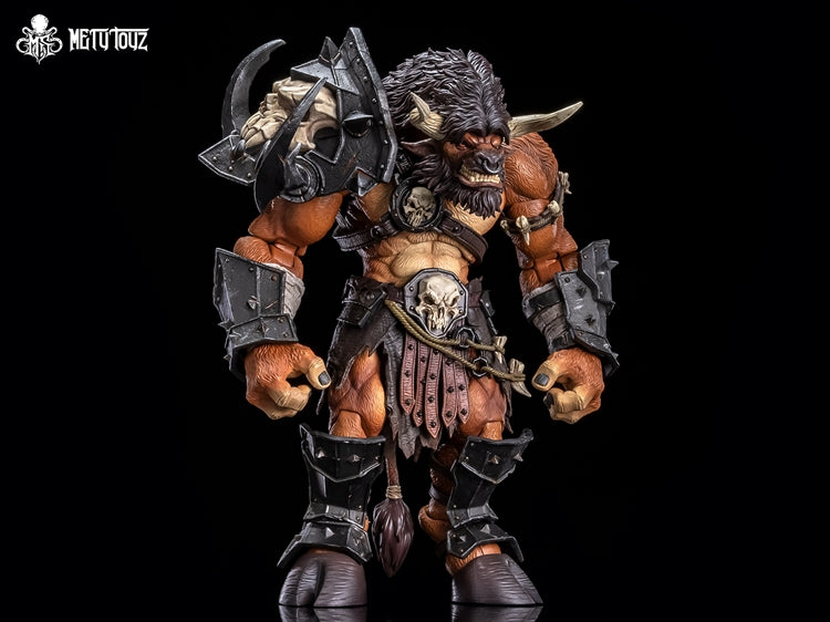 Mety toyz Adventurer World Minotaur Gladiator Mokhal Angry horn