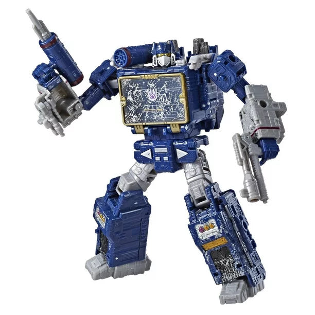 Transformers Toys Generations War for Cybertron Voyager WFC-S25 Soundwave Action Figure - Siege Chapter