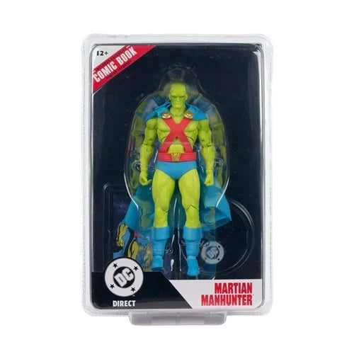DC Direct Page Punchers Wave 12 Martian Manhunter Justice League #77 7-Inch Scale Action Figure with Comic