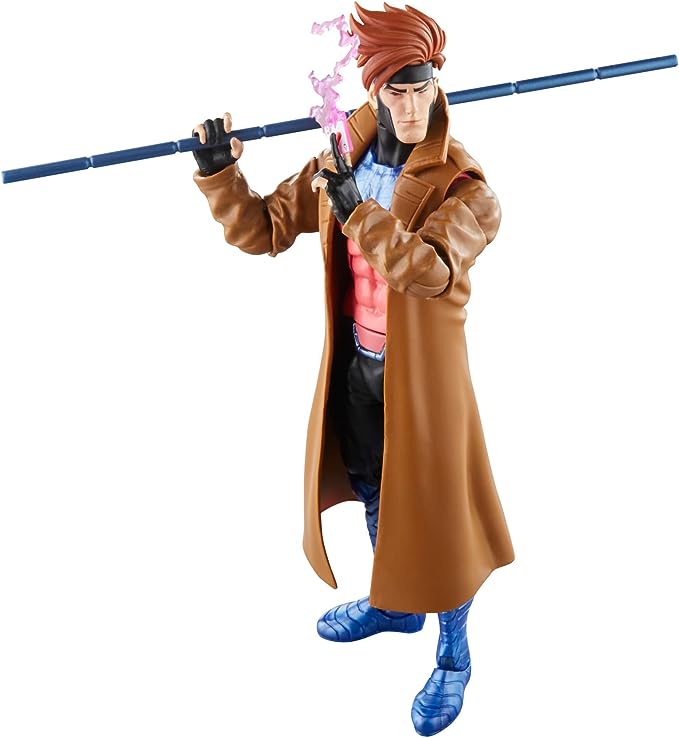 Hasbro Marvel Legends Series Gambit, X-Men ‘97 Collectible 6 Inch Action Figures, Marvel Legends Action Figures