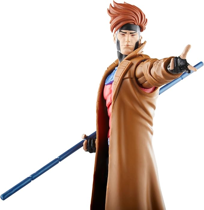 Hasbro Marvel Legends Series Gambit, X-Men ‘97 Collectible 6 Inch Action Figures, Marvel Legends Action Figures