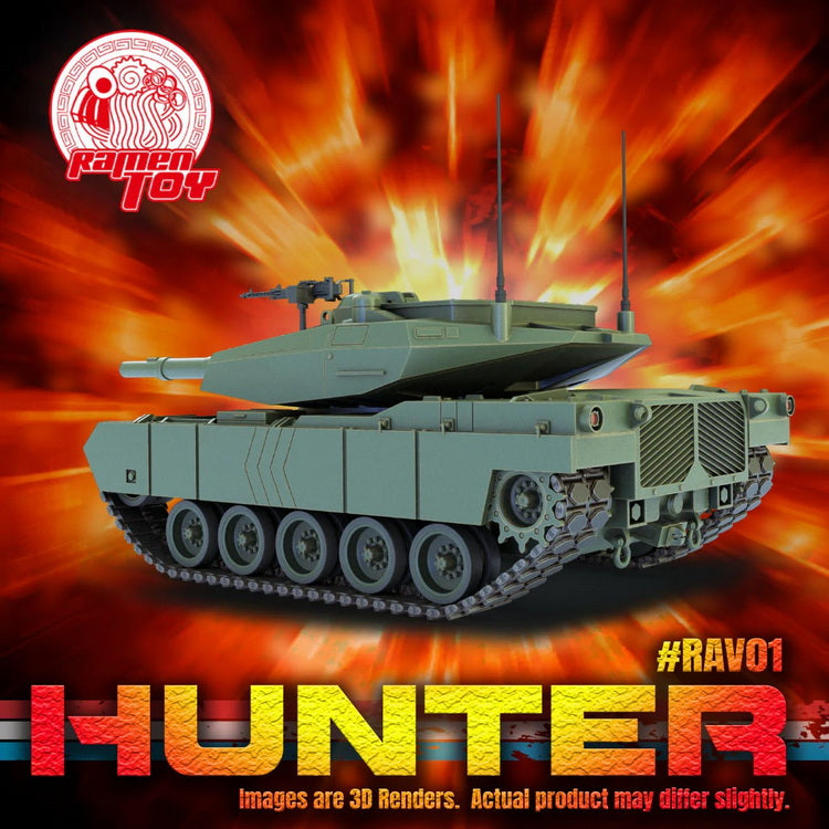 Ramen Toy RAV01 Ramen Armored Vehicles Hunter Tank