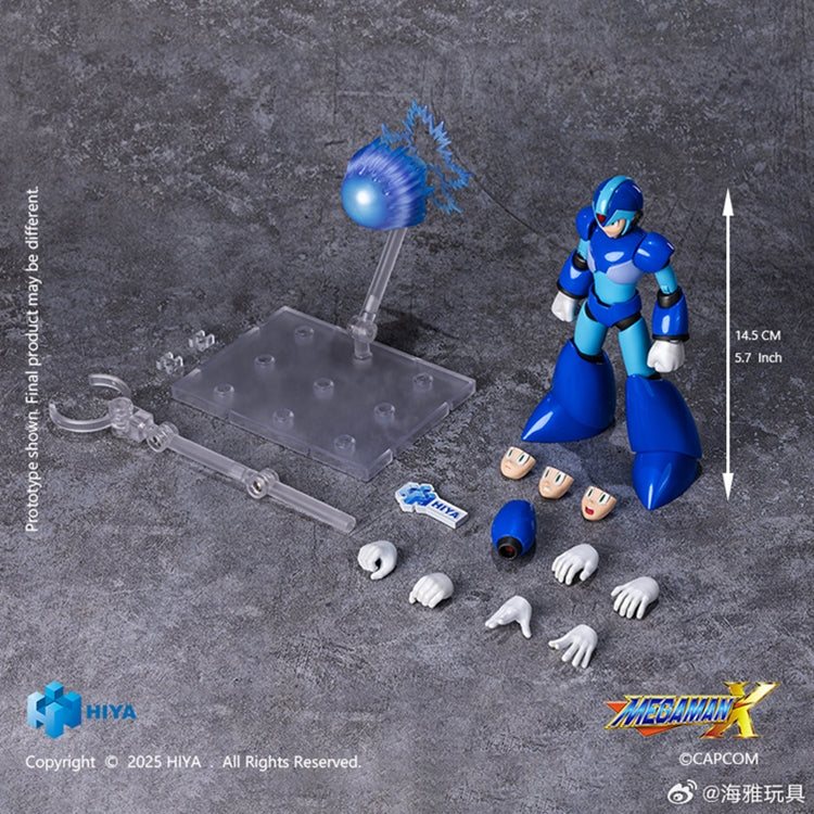 HIYA Exquisite Basic Series None Scale 5.7 Inch Mega Man X series X Action Figure