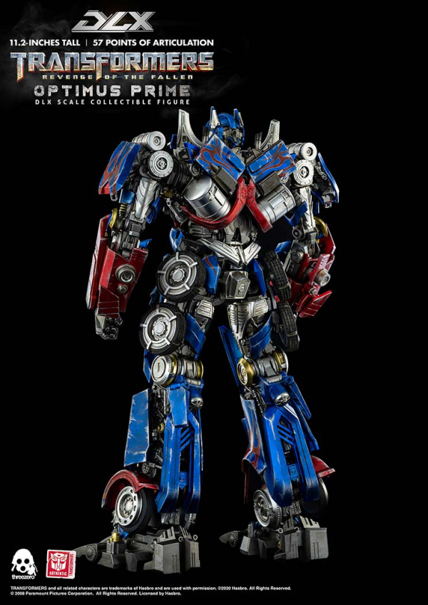 Threezero Transformers: Revenge of the Fallen - DLX Optimus Prime