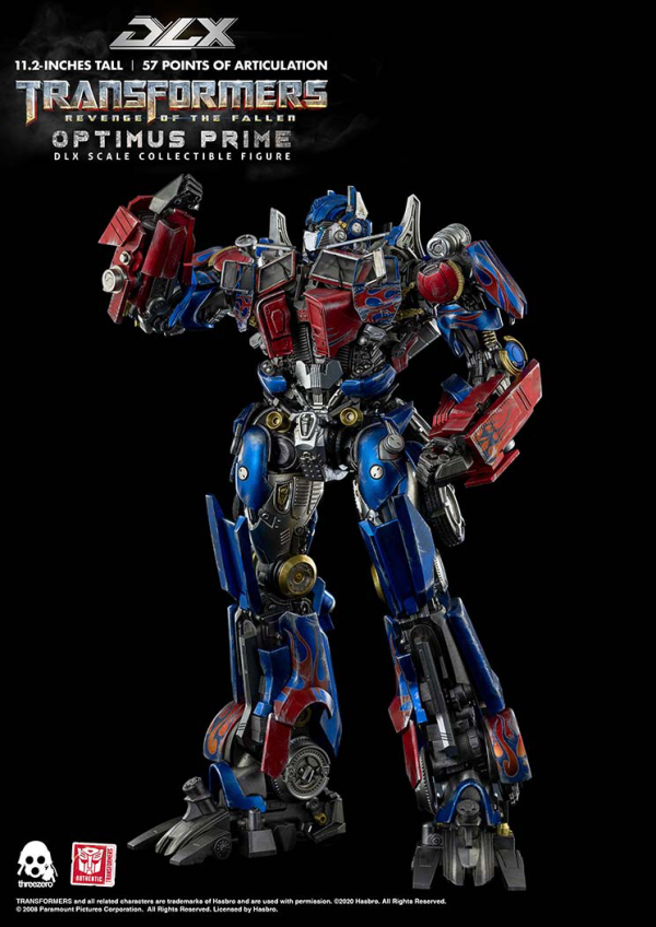 Threezero Transformers: Revenge of the Fallen - DLX Optimus Prime