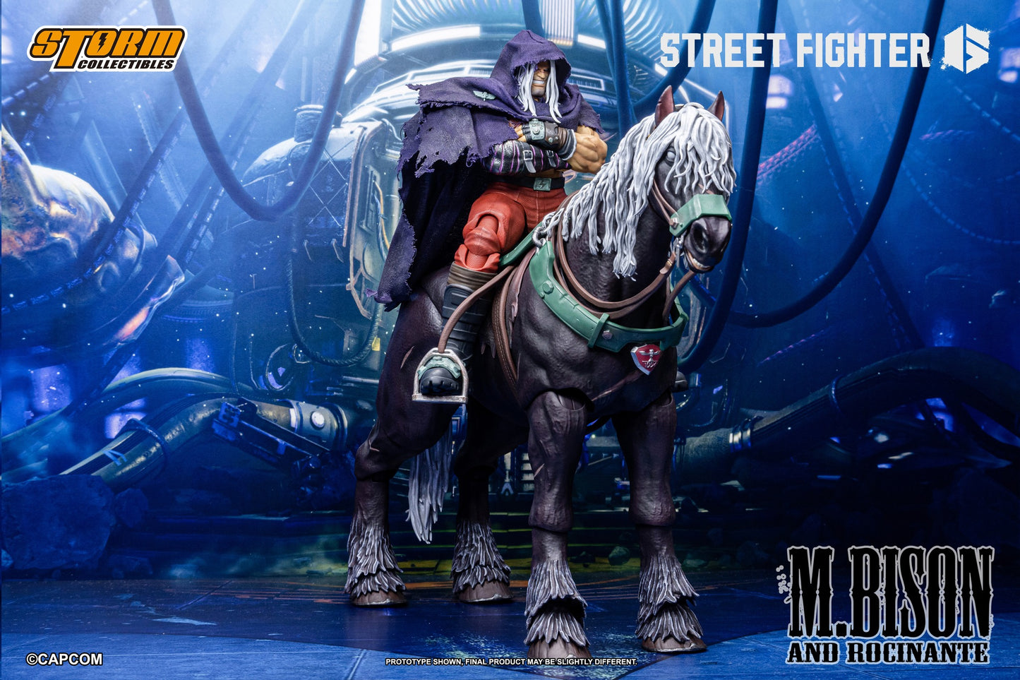Street Fighter 6 – Storm Collectibles M. Bison and Rocinante