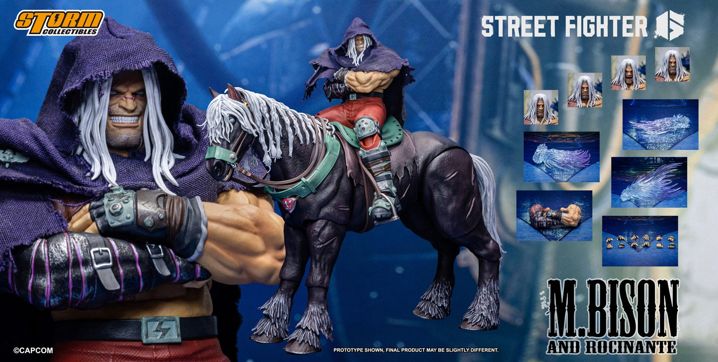 Street Fighter 6 – Storm Collectibles M. Bison and Rocinante