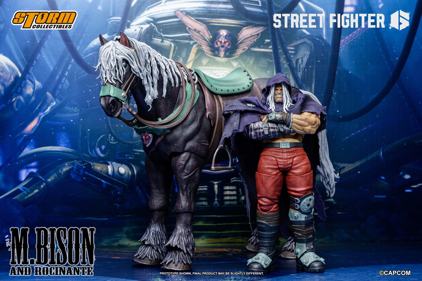 Street Fighter 6 – Storm Collectibles M. Bison and Rocinante