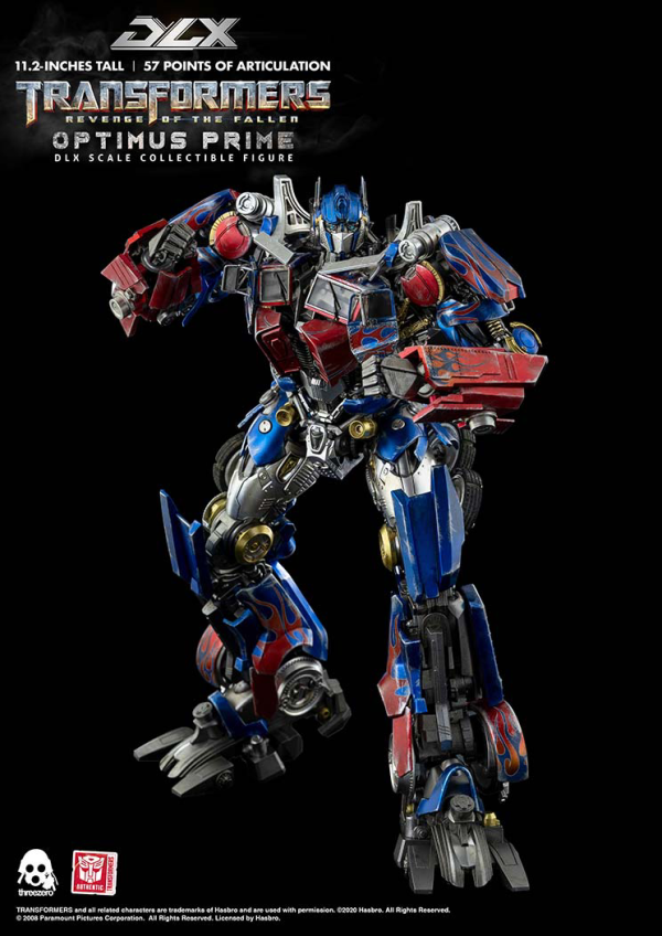 Threezero Transformers: Revenge of the Fallen - DLX Optimus Prime