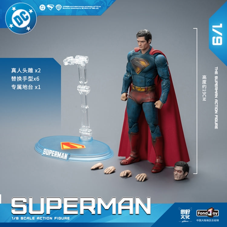 FondJoy DC Aciton Figure Superman Battle Damage Edition