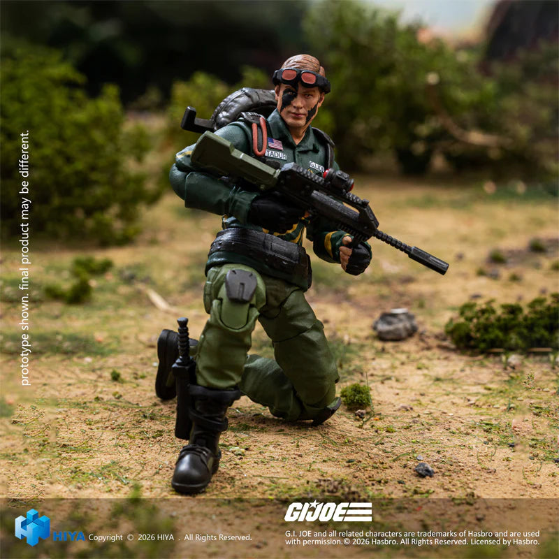 Exquisite Mini Series 118 Scale 4 Inch GI Joe Dusty Tiger Force Version Action Figure