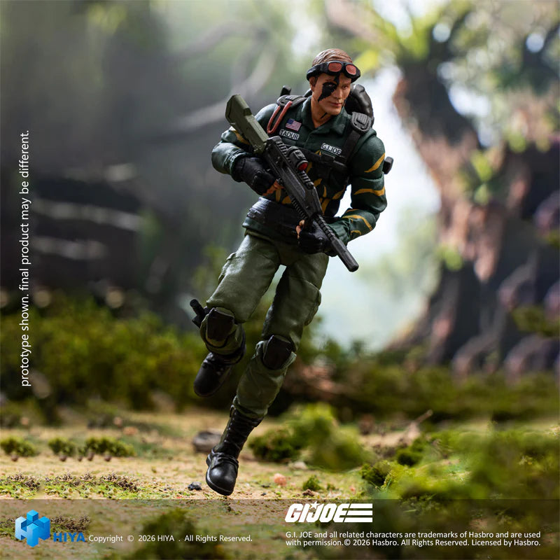 Exquisite Mini Series 118 Scale 4 Inch GI Joe Dusty Tiger Force Version Action Figure