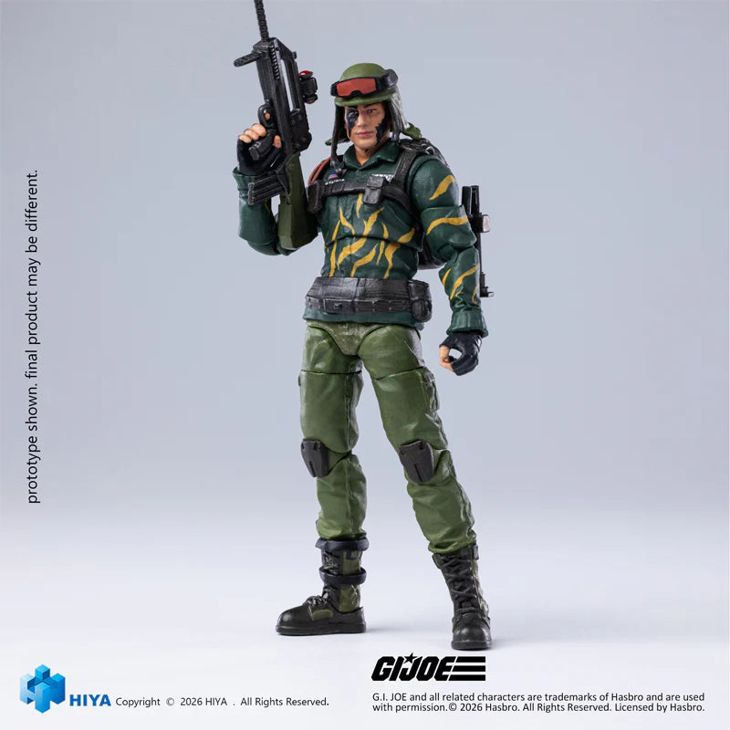 Exquisite Mini Series 118 Scale 4 Inch GI Joe Dusty Tiger Force Version Action Figure