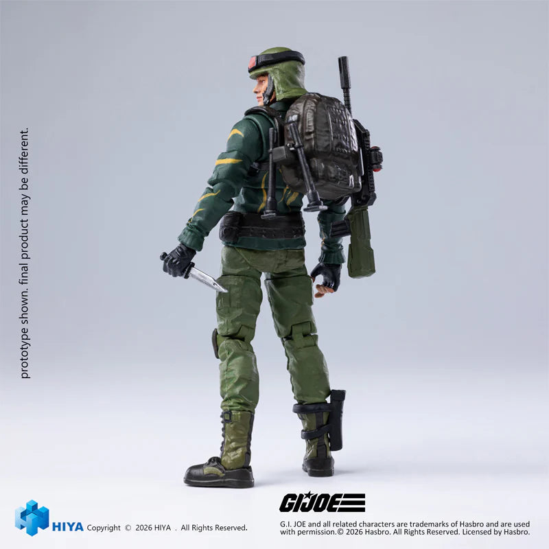 Exquisite Mini Series 118 Scale 4 Inch GI Joe Dusty Tiger Force Version Action Figure