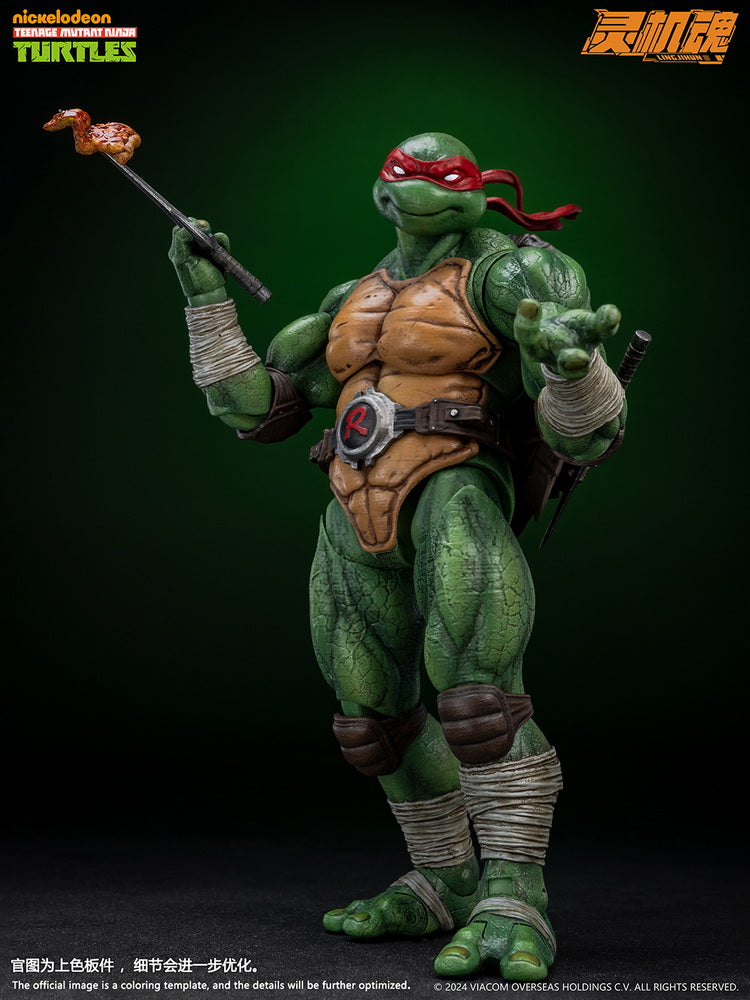 LINGJIHUN Ninja Turtles Series Raphael Action Figure