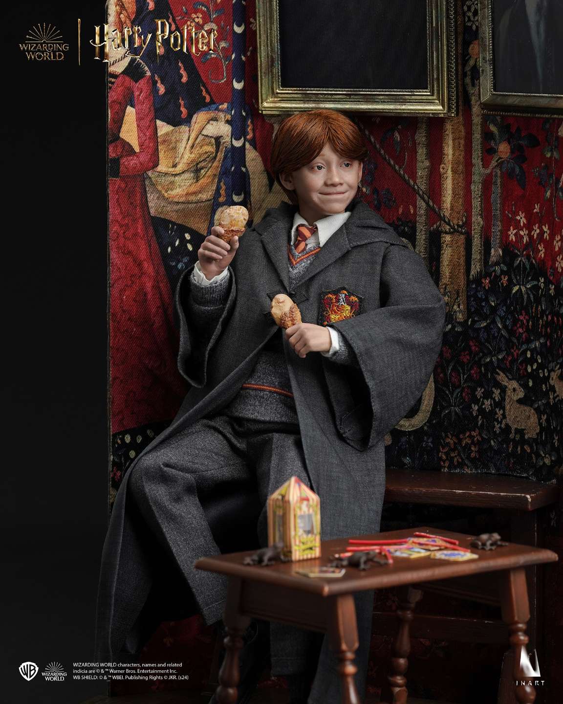 INART Harry Potter and the Philosopher's Stone -Ron Weasley 1/6 Collectible Figure Deluxe Version