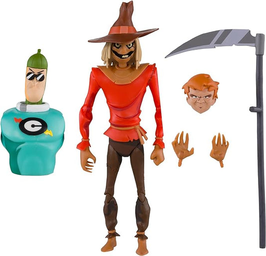 McFarlane Toys - Batman: The Animated Series - Scarecrow 6in Build-A Figure