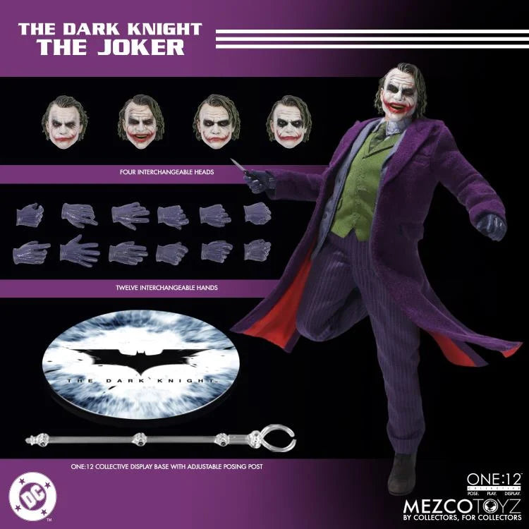 The Dark Knight One:12 Collective The Joker Action Figure