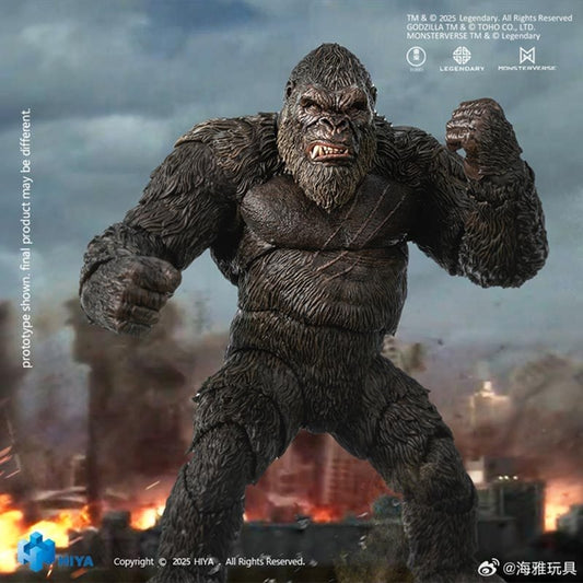 HIYA Exquisite Basic Series None Scale 6 Inch Godzilla vs. Kong Kong 2.0 Action Figure